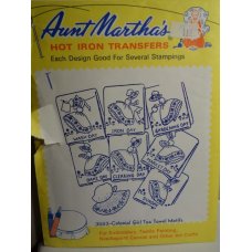 Aunt Martha's Hot Iron Transfers Patterns 3553 