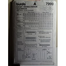 Burda Sewing Pattern 7999 