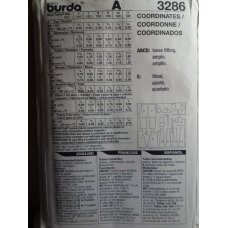 BURDA Sewing Pattern 3286 