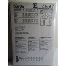 BURDA Sewing Pattern 4856 