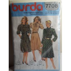 BURDA Sewing Pattern 7708 