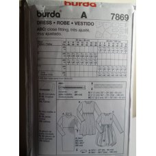 BURDA Sewing Pattern 7869 