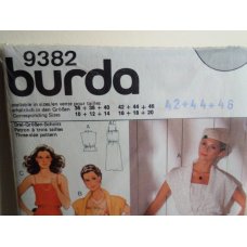 BURDA Sewing Pattern 9382 