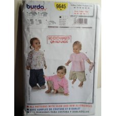 BURDA Sewing Pattern 9645 