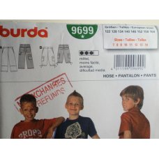 BURDA Sewing Pattern 9699 