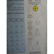 Butterick Sewing Pattern 4334 