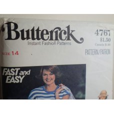 Butterick Sewing Pattern 4767 