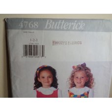 Butterick Sewing Pattern 4768  