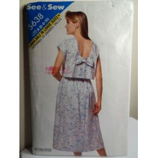Butterick See and Sew Sewing Pattern 5638 