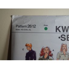 KWIK SEW Sewing Pattern 2612 