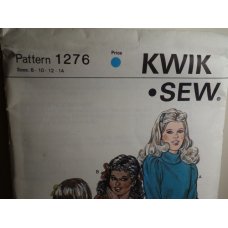 KWIK SEW Sewing Pattern 1276 