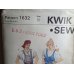 KWIK SEW Sewing Pattern 1632 