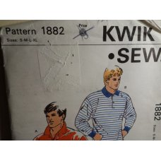 KWIK SEW Sewing Pattern 1882 