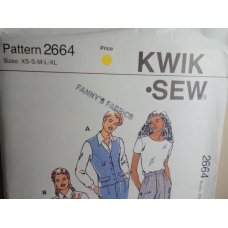 KWIK SEW Sewing Pattern 2664 
