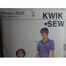 KWIK SEW Sewing Pattern 3026 