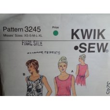 KWIK SEW Sewing Pattern 3245 