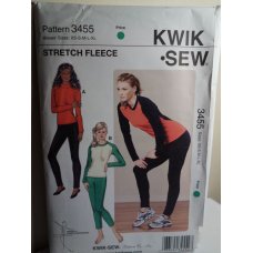 KWIK SEW Sewing Pattern 3455 