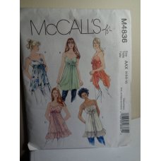McCalls Sewing Pattern 4836 