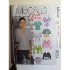 McCalls Sewing Pattern 5006 