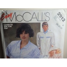 McCalls Sewing Pattern 2912 