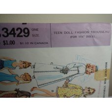 McCalls Sewing Pattern 3429 