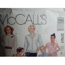 McCalls Sewing Pattern 3767 