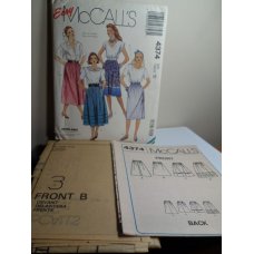 McCalls Sewing Pattern 4374 