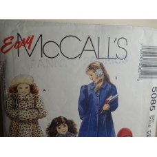 McCalls Sewing Pattern 5085 