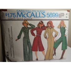 McCalls Sewing Pattern 5699 