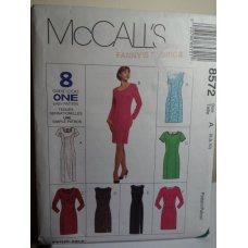 McCalls Sewing Pattern 8572 