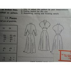 McCalls Sewing Pattern 8827 
