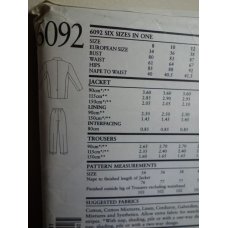 NEW LOOK Sewing Pattern 6092 