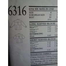 NEW LOOK Sewing Pattern 6316 