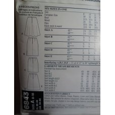 NEW LOOK Sewing Pattern 6843 