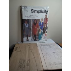 Simplicity Sewing Pattern 7438 