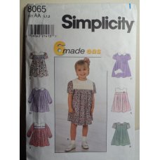 Simplicity Sewing Pattern 8065 