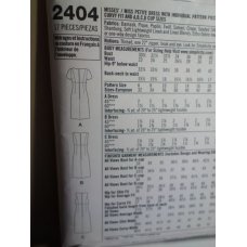 Simplicity Sewing Pattern 2404 