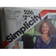 Simplicity Sewing Pattern 5216 
