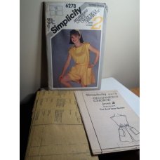 Simplicity Sewing Pattern 6278 