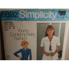 Simplicity Sewing Pattern 6892 