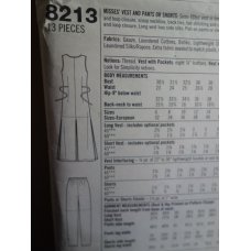 Simplicity Sewing Pattern 8213 