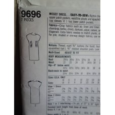 Simplicity Sewing Pattern 9696 