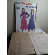 Simplicity Sewing Pattern 9963 