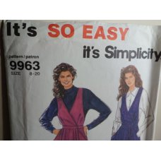 Simplicity Sewing Pattern 9963 