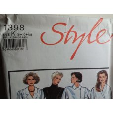 Style Sewing Pattern 1398 