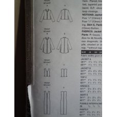 VOGUE ADRI Sewing Pattern 2279  