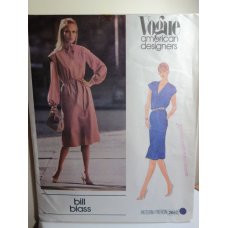 Vogue Bill Blass Sewing Pattern 2642