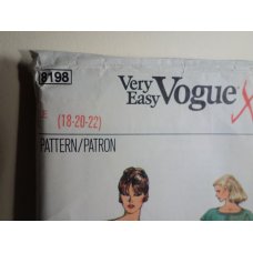 Vogue Sewing Pattern 8198 