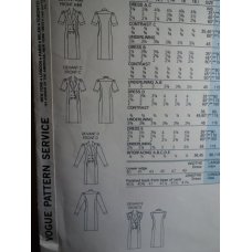 Vogue Sewing Pattern 1698 