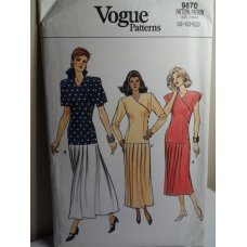 VOGUE Sewing Pattern 9870 